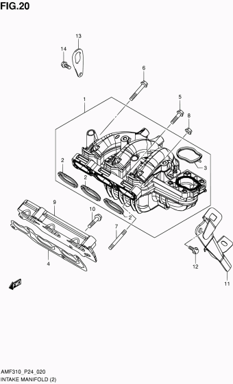 Alto - A-Star/Celerio/800/Fronte/Cultus AMF310 AMF310 (E10,E43,E85)
