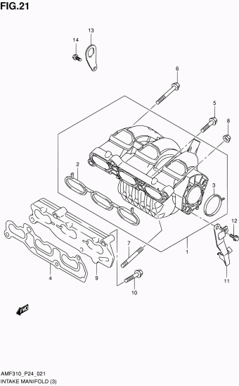 Alto - A-Star/Celerio/800/Fronte/Cultus AMF310 AMF310 (E10,E43,E85)