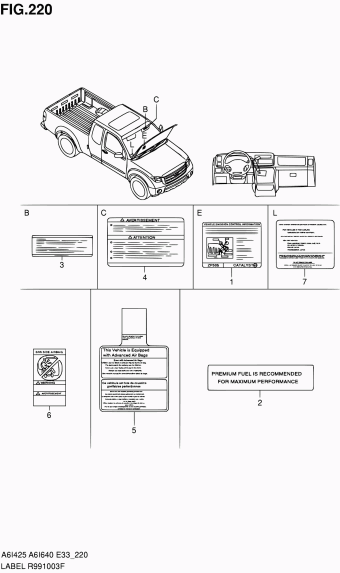 Equator A6I425 A6I425 (E33:MY 2009)