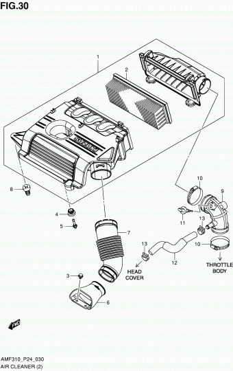 Alto - A-Star/Celerio/800/Fronte/Cultus AMF310 AMF310 (E10,E43,E85)