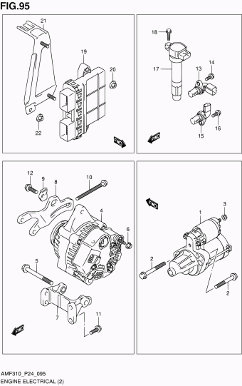 Alto - A-Star/Celerio/800/Fronte/Cultus AMF310 AMF310 (E10,E43,E85)