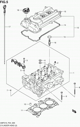 Alto - A-Star/Celerio/800/Fronte/Cultus AMF310 AMF310-2 (E06,E24,E30,E35,E38)