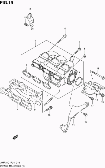 Alto - A-Star/Celerio/800/Fronte/Cultus AMF310 AMF310 (E10,E43,E85)