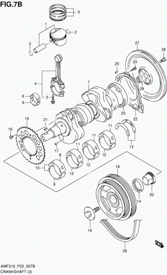 Alto - A-Star/Celerio/800/Fronte/Cultus AMF310 AMF310-2 (E02,E22)