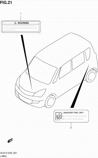 WagonR+ AUI412 AUI412-3 (E35)
