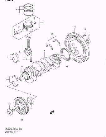 Grand Vitara JB420 JB420W-2 (E50)