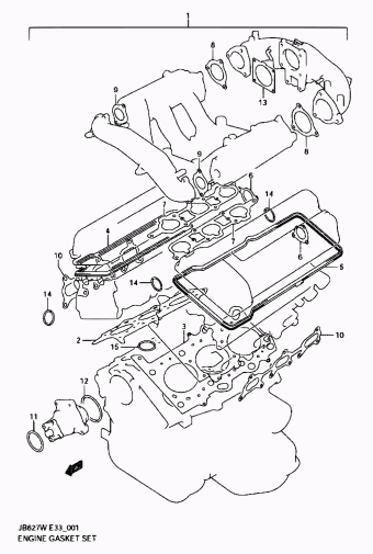 Grand Vitara JB627 JB627W (E33:MY 2006)