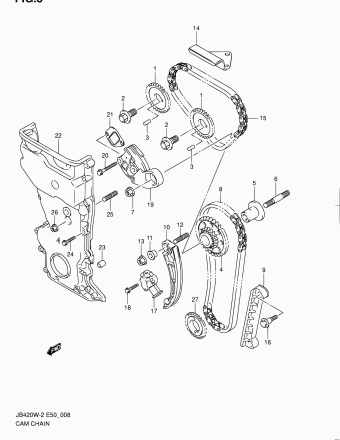 Grand Vitara JB420 JB420W-2 (E50)