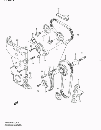 Grand Vitara JB420 JB420W-2 (E85)