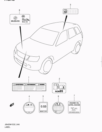 Grand Vitara JB420 JB420W-2 (E85)