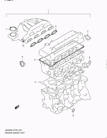 Grand Vitara JB420 JB420W-2 (E50)