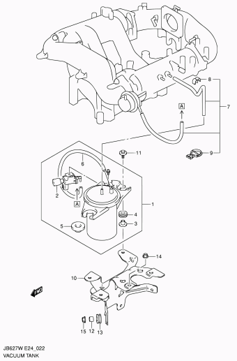 Grand Vitara JB627 JB627W-2 (E09,E10,E43,E85,E96)
