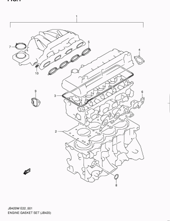 Grand Vitara JB420 JB420W-2 (E85)