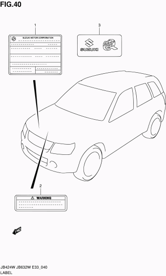 Grand Vitara JB424 JB424W (E33:MY 2012)