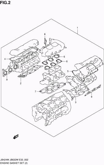 Grand Vitara JB632 JB632W (E33:MY 2010)