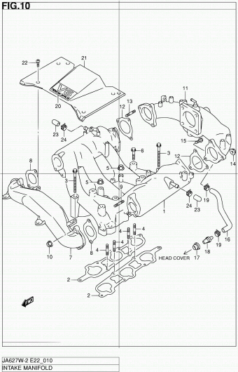 Grand Vitara XL-7 JA627 JA627W-2 (E10,E43,E50)
