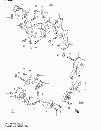 Alto - A-Star/Celerio/800/Fronte/Cultus RF410 RF410-3 (MARUTI)