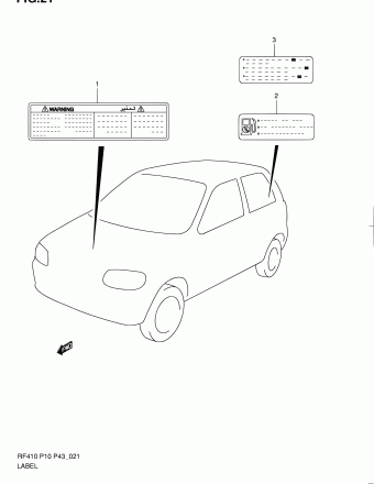 Alto - A-Star/Celerio/800/Fronte/Cultus RF410 RF410 (MY 2005)