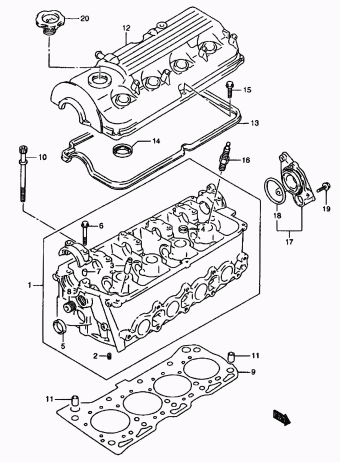 Baleno/Esteem SY416 SY416 (E03,E28,E33,E60:MY 2000)