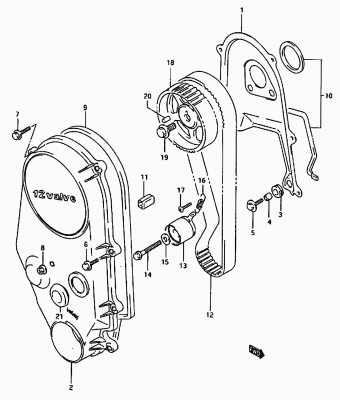 Alto - A-Star/Celerio/800/Fronte/Cultus SR306 SR306-3