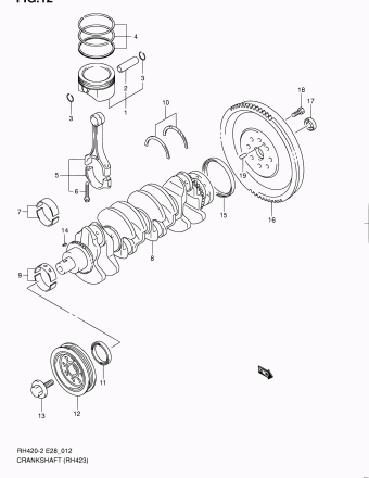 Aerio RH423 RH423 (E28:MY 2004)