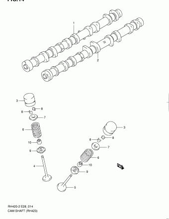 Aerio RH423 RH423 (E28:MY 2004)