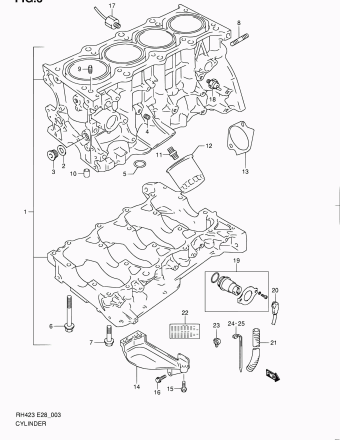 Aerio RH423 RH423 (E28:MY 2006)