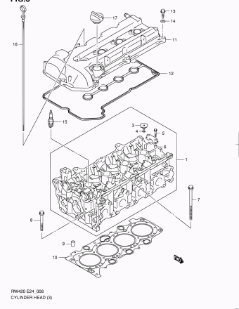 SX4/S-Cross RW416 RW416-6 (E10,E85,E96)
