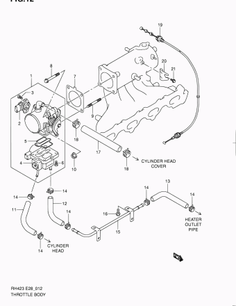 Aerio RH423 RH423 (E28:MY 2006)