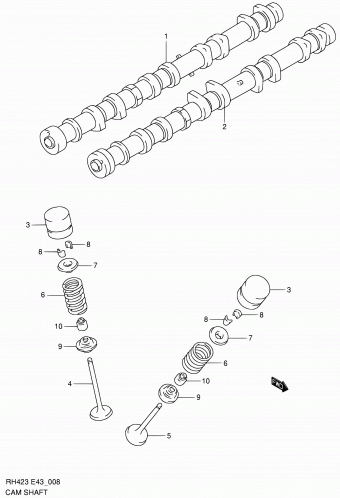 Aerio RH423 RH423 (E43:MY 2006)