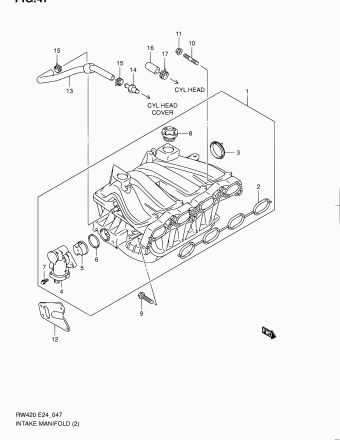 SX4/S-Cross RW416 RW416-6 (E10,E85,E96)