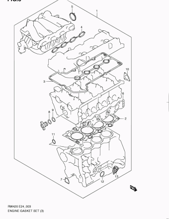 SX4/S-Cross RW416 RW416-6 (E10,E85,E96)