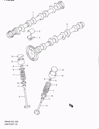 SX4/S-Cross RW416 RW416-6 (E10,E85,E96)