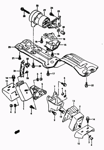 Vitara/Sidekick SE416 SE416-2 (E24)