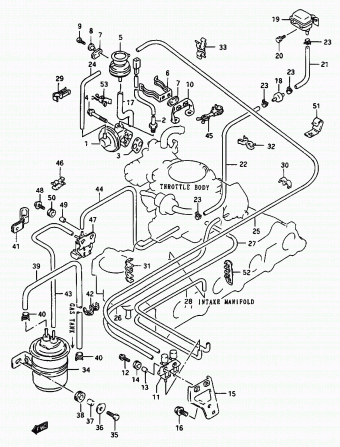 Vitara/Sidekick SE416 SE416 (E03,E33:MY 1993)