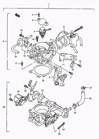 Vitara/Sidekick SE416 SE416 (E03,E33:MY 1993)
