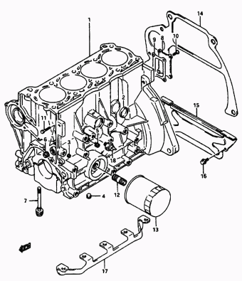 Vitara/Sidekick SE416 SE416 (E03,E33:MY 1990)