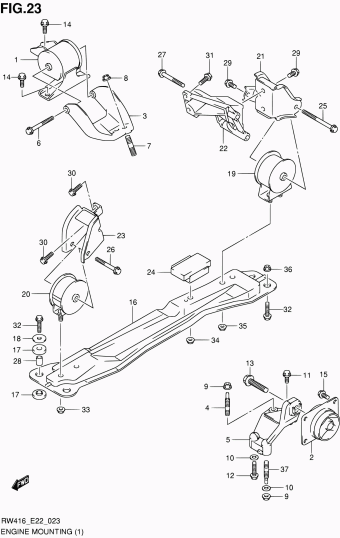 SX4/S-Cross RW416 RW416-4 (MAGYAR)