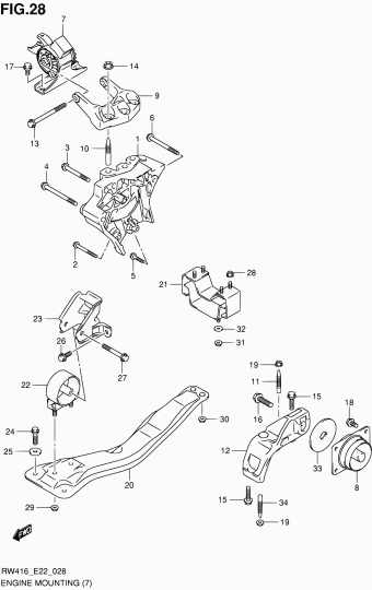 SX4/S-Cross RW419D RW419D-2 (MAGYAR)