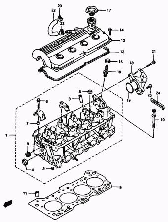 Vitara/Sidekick SE416 SE416 (E28:MY 1995)