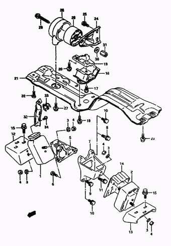 Vitara/Sidekick SE416 SE416-2 (E24)