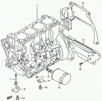 Vitara/Sidekick SE416 SE416 (E03,E28,E33,E60:MY 1996)