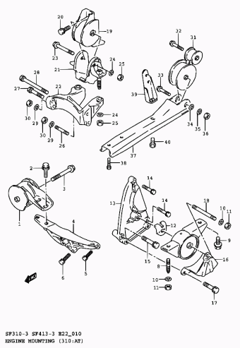 Swift SF310 SF310-3 (Magyar) (E02,E15,E22)