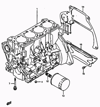 Vitara/Sidekick SE416 SE416-3 (Santana)