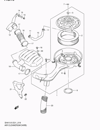 Alto - A-Star/Celerio/800/Fronte/Cultus SH410 SH410-5 (Maruti)