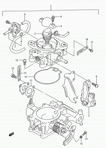 Alto - A-Star/Celerio/800/Fronte/Cultus SH410 3DR