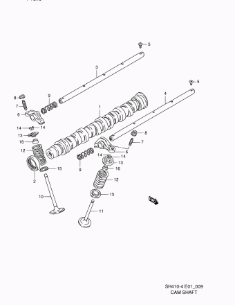 Alto - A-Star/Celerio/800/Fronte/Cultus SH410 SH410-4 (Maruti)