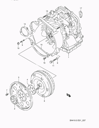 Alto - A-Star/Celerio/800/Fronte/Cultus SH410 SH410-3 (Maruti)