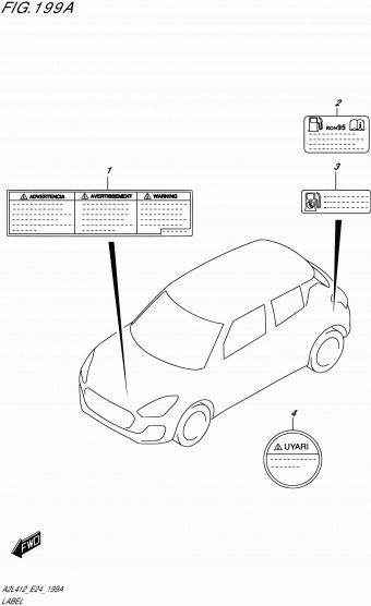 Swift A2L412 A2L412 (E43)