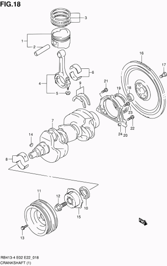 WagonR+ RB413D RB413D-4 (Magyar) (E02,E22,E66)